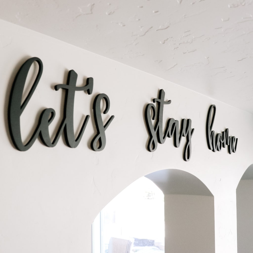 DIY WOODEN LETTERS SIGNAGE - perfect for small time business owners ch