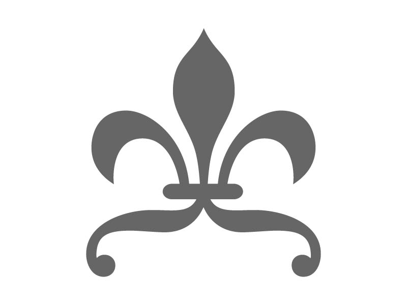 Fleur De Lis Fleur De Lis 15 Stencil  Craftcuts.com