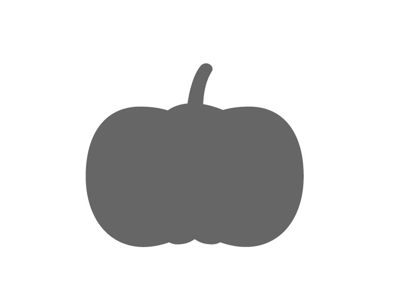 Mini Pumpkin Stencil | Craftcuts.com