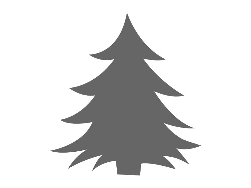 Happy Christmas Tree Stencil Happy Christmas Tree Stencil
