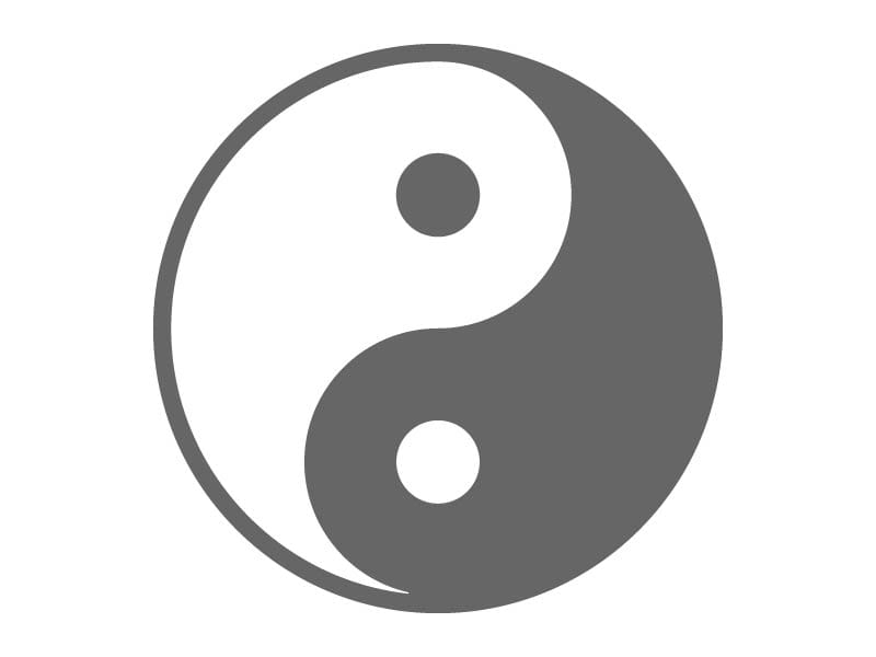 Yin Yang Stencil | Craftcuts.com