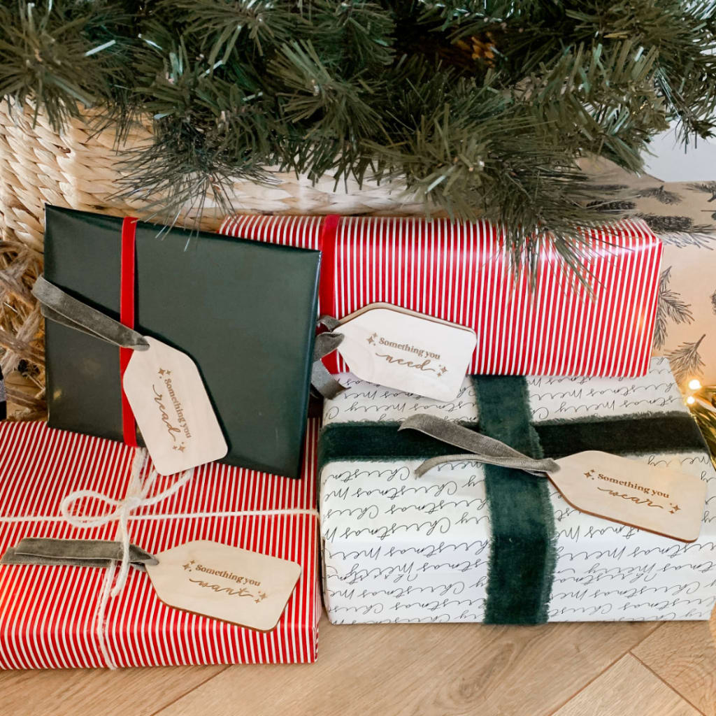 4 Gift Rule Tags | CraftCuts.com