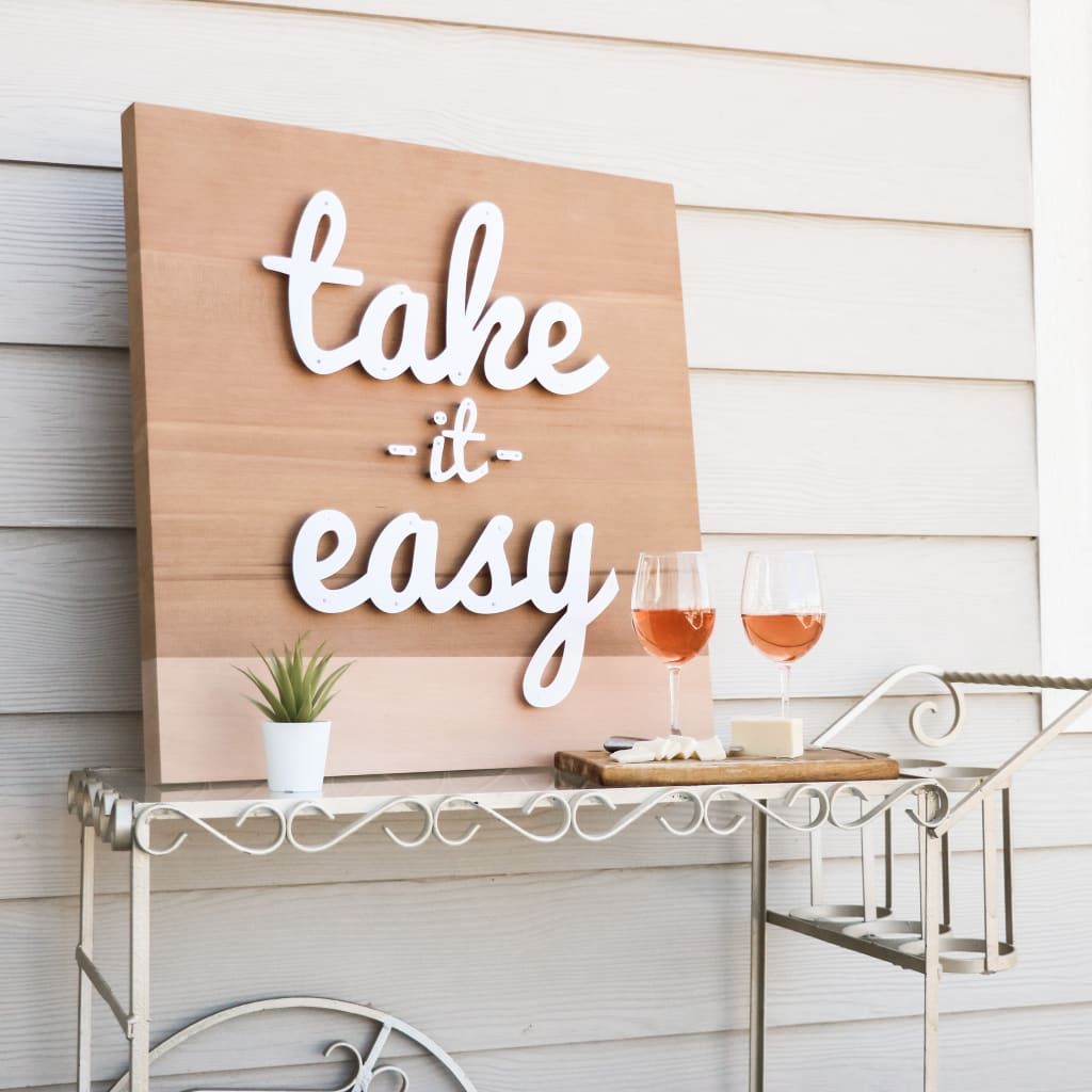 Painted Script Metal Words | CraftCuts.com