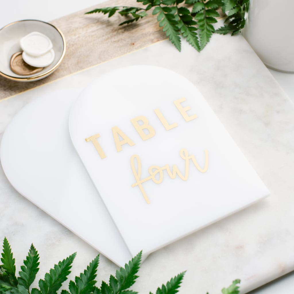 Customizable Iron Table Letter with Interchangeable Sticker Designs- WOWORK  -directly factory