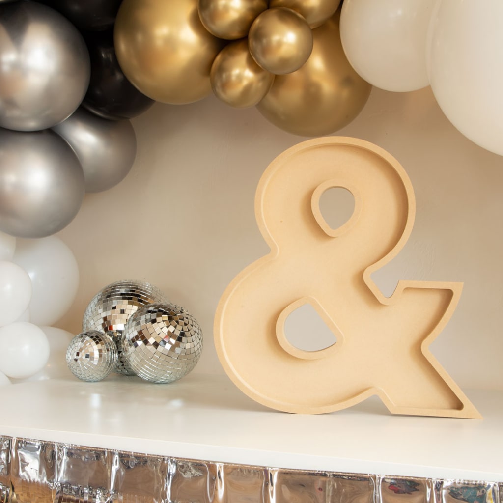 5 Ways to Decorate Wooden Fillable Letters