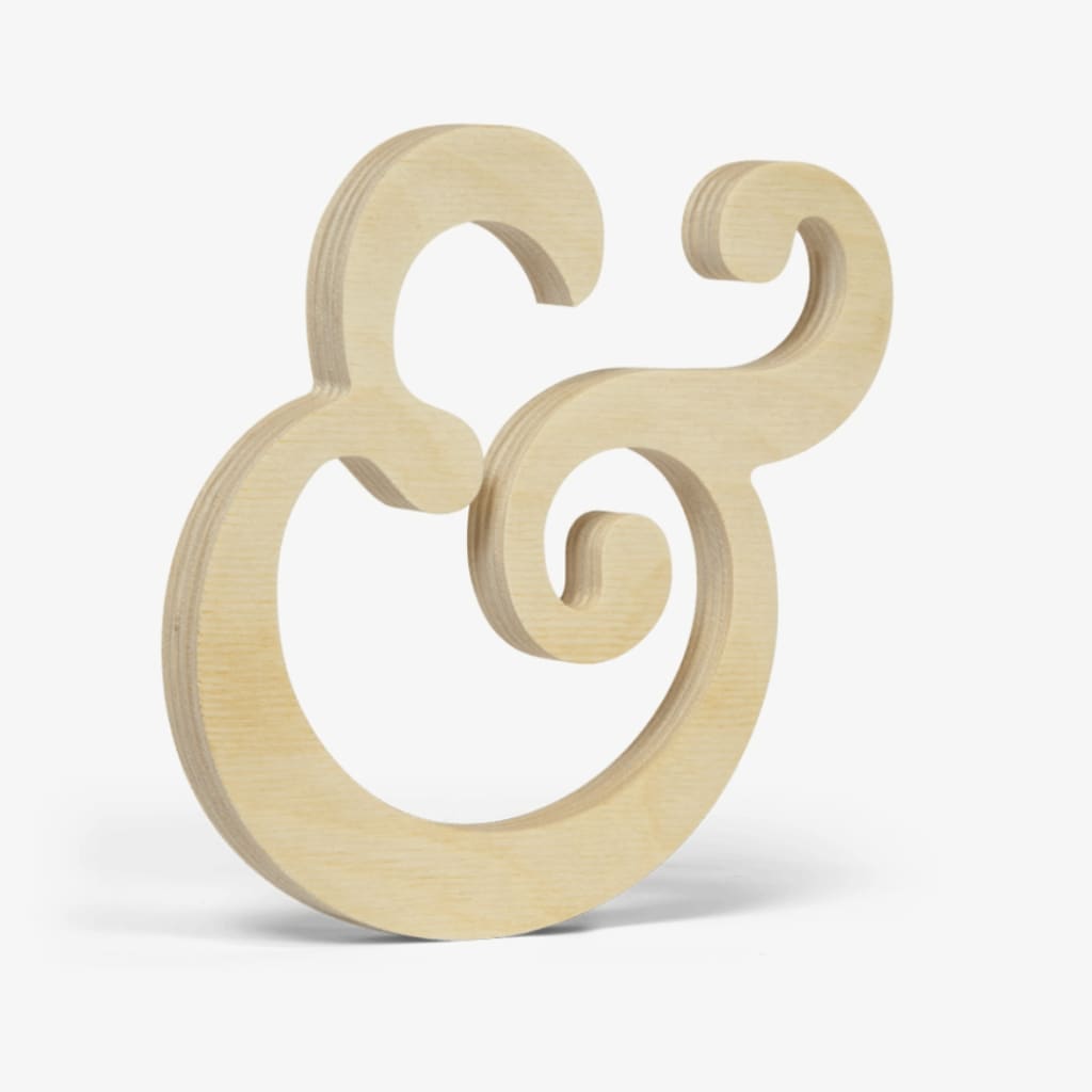 Shop Artificial Wood Letters Home online