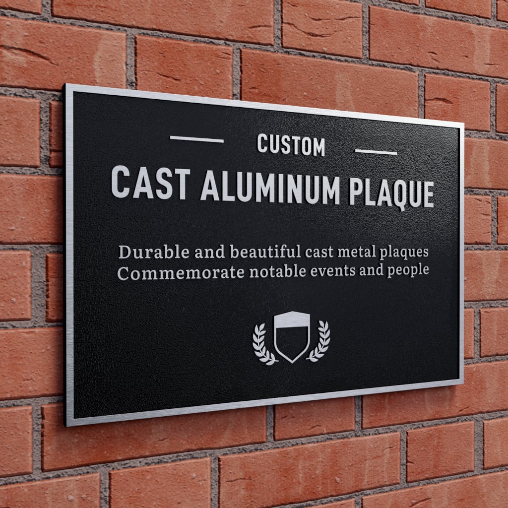 Plaque - Cast Metal - GARAGE
