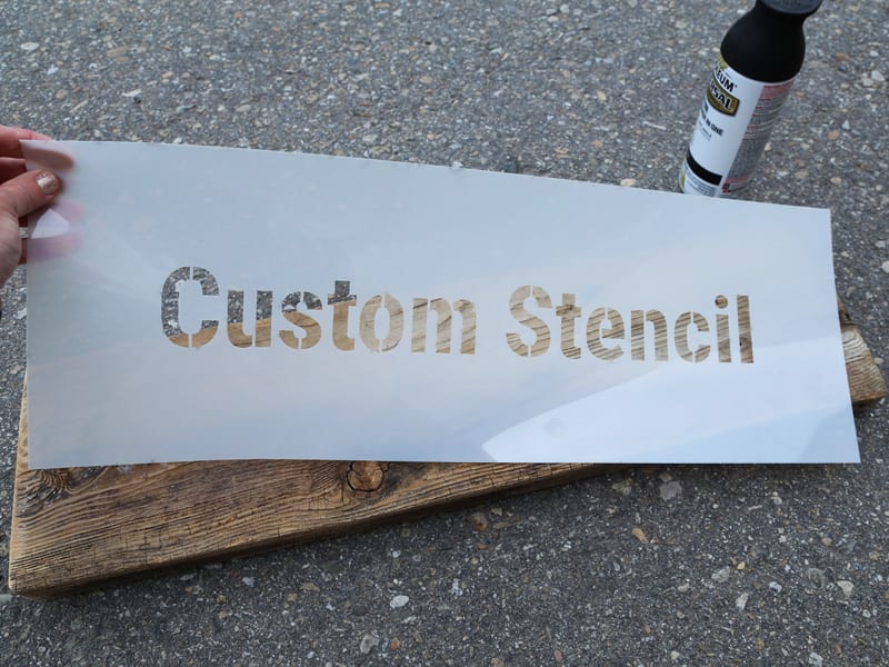 Custom Logo Stencil for Spray Painting