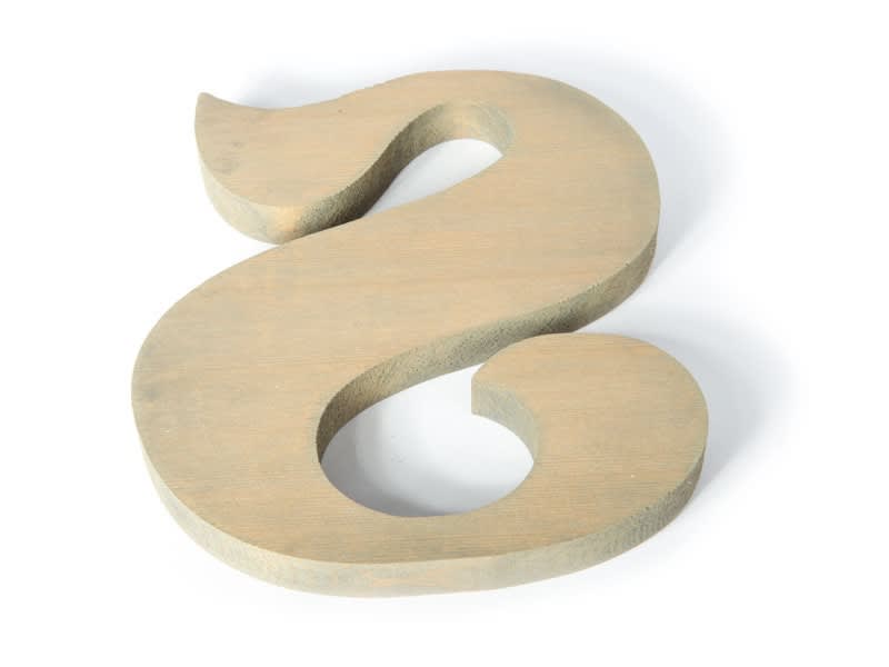 Weathered Wood Letter Reclaimed Wood Sign Woodland Manufacturing