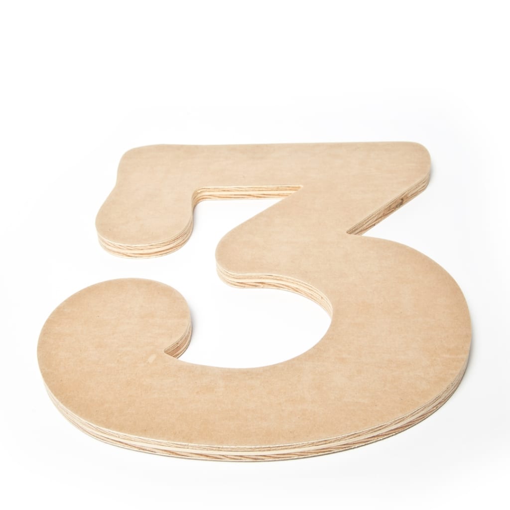 Outdoor Wood Numbers - Any Font. Any Size.