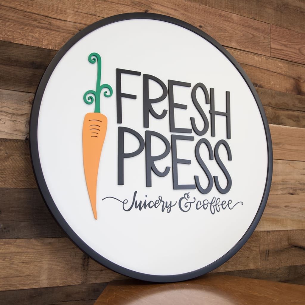 Custom Painted Outdoor Wood Signs Woodland Manufacturing