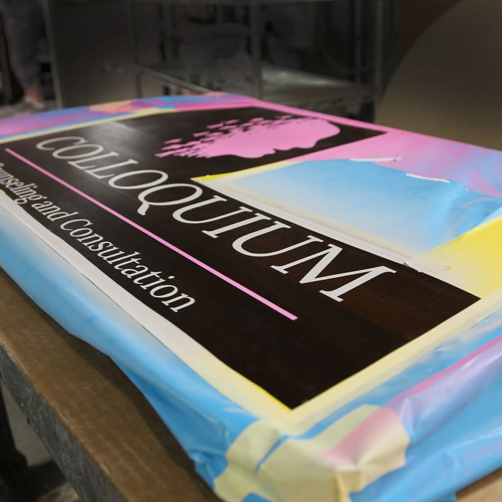 Custom Painted Outdoor Wood Signs | Woodland Manufacturing