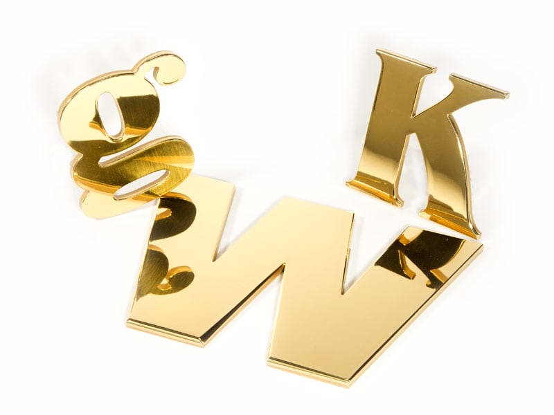 Brass Letters & Signs - Brushed, Oxidized or Mirror Polished