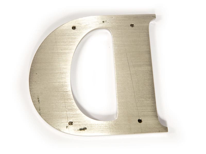 Stainless Steel Letters - Any Font. Any Size. Custom. | Woodland ...