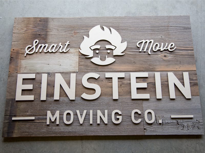 Reclaimed Wood Signs Custom Made And Sourced In Idaho Woodland Manufacturing