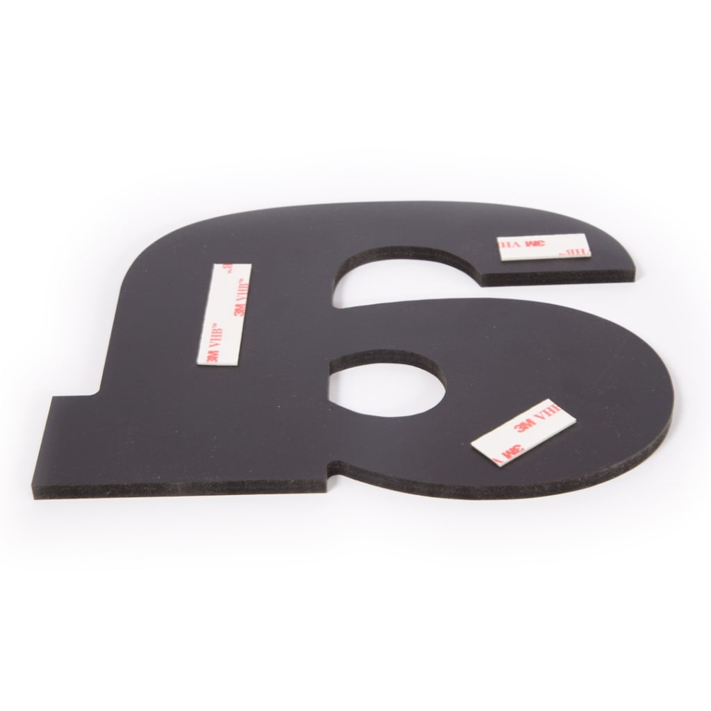 Pvc Plastic Letters Sintra Any Font Custom Woodland Manufacturing