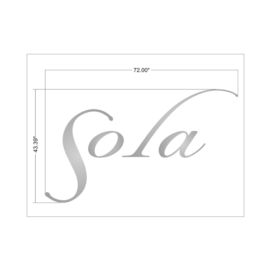 Sola Salon Signs