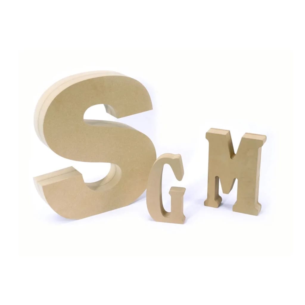 High-Quality lowercase wooden letters for Decoration and More