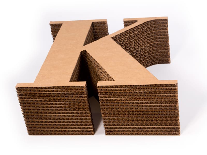 Thick Cardboard Letters Any Font Any Size Woodland Manufacturing
