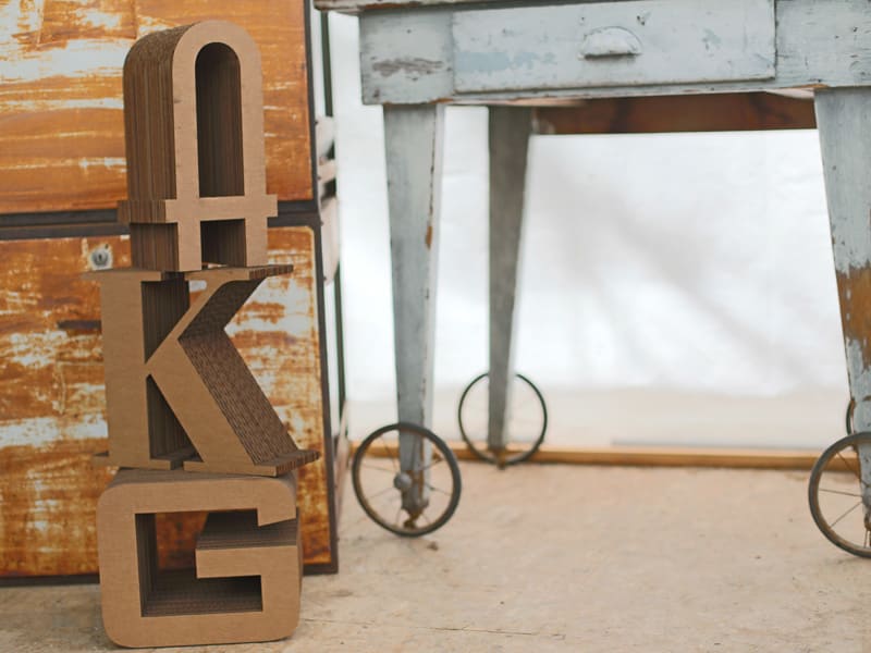 Thick Cardboard Letters Any Font Any Size Woodland Manufacturing