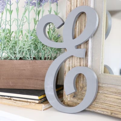 Decorative Wooden Letters Custom Wall Decor Craftcuts Com