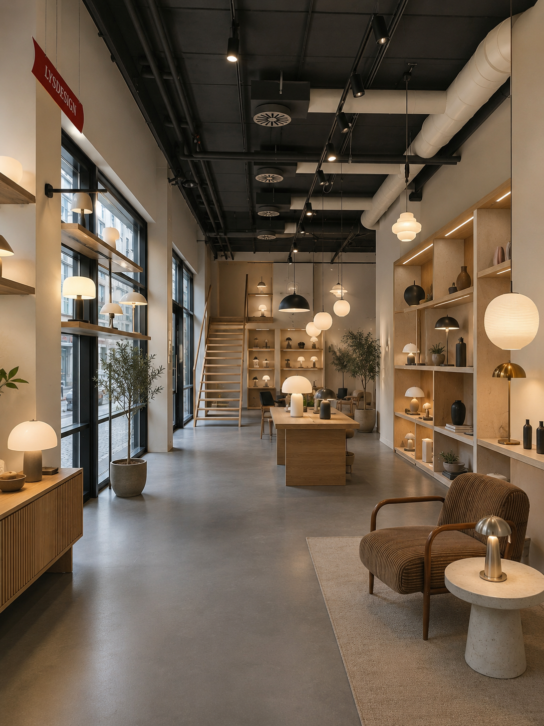 Moderne lejemål på 191 m² med eksklusiv rumfornemmelse 