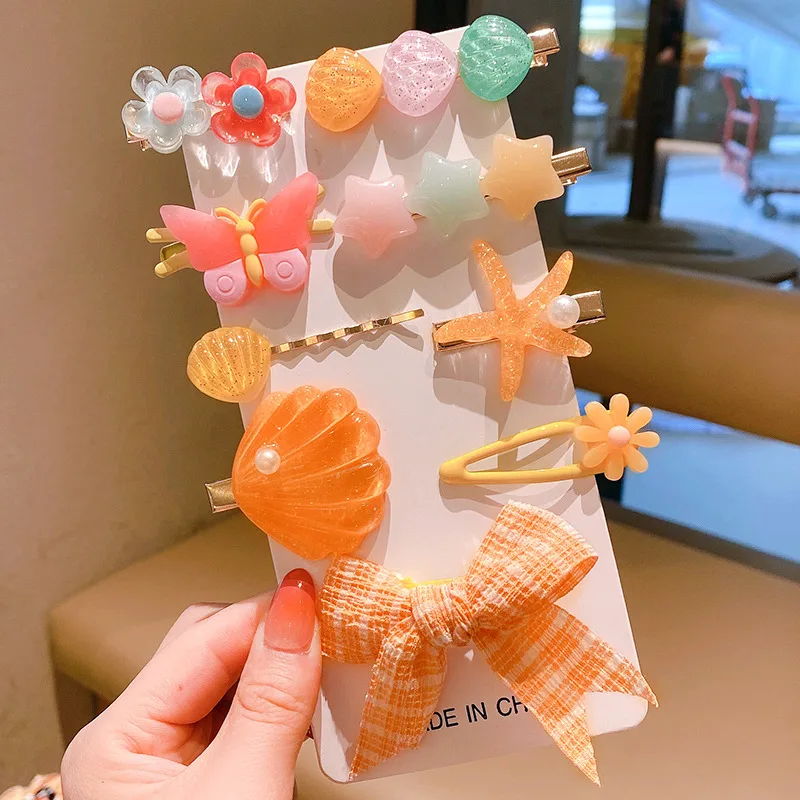 Children's hair clips, girls' broken hair clips, baby fashionable and cute fruit clips, hairpins for girls