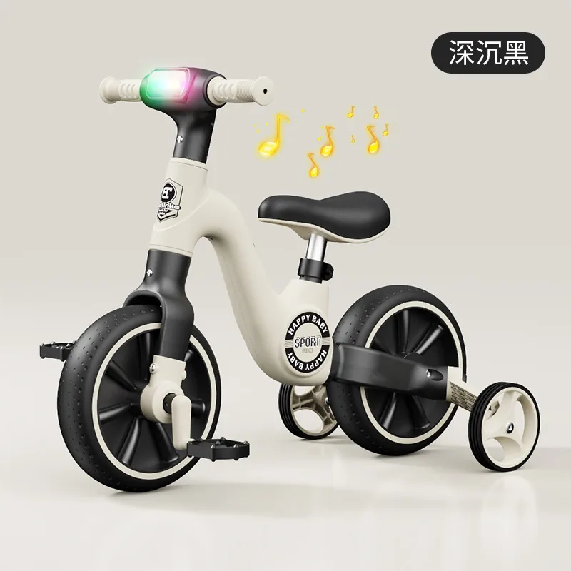 Children's balance car with pedals 1 to 3-6 years old baby sliding tricycle child two-in-one