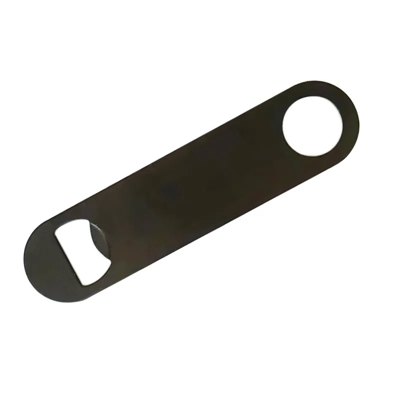 Metal beer screwdriver dipped in rubber multifunctional advertising bottle screwdriver stainless steel straight beer bottle opener