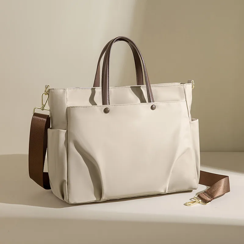 Laptop bag women's shoulder portable large-capacity briefcase shoulder crossbody tote 15.6-inch inner sleeve bag