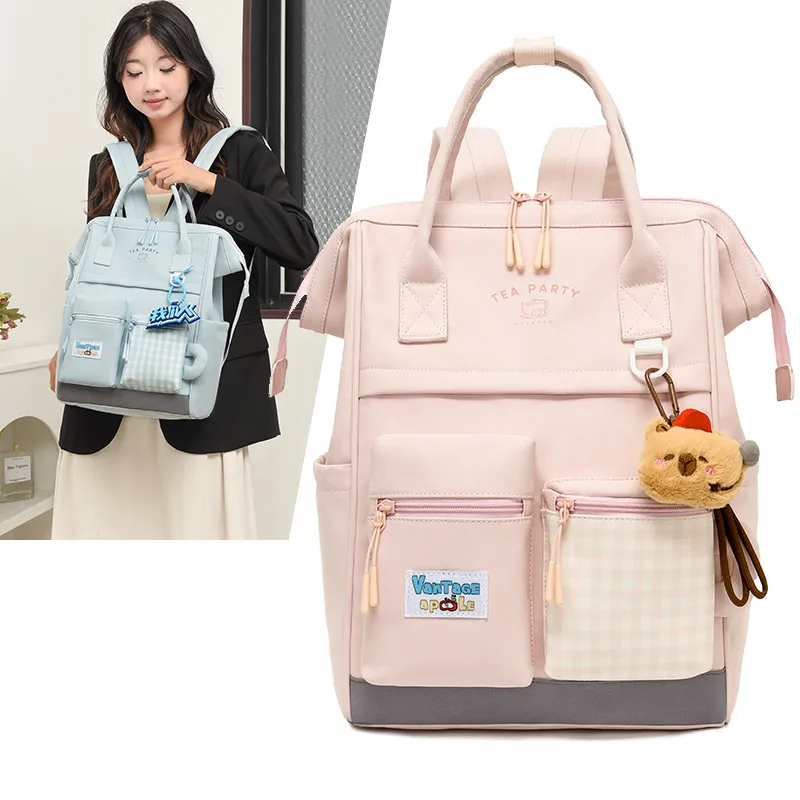 Mummy bag, lightweight and fashionable new mother and baby bag for outings, multifunctional large-capacity outing backpack
