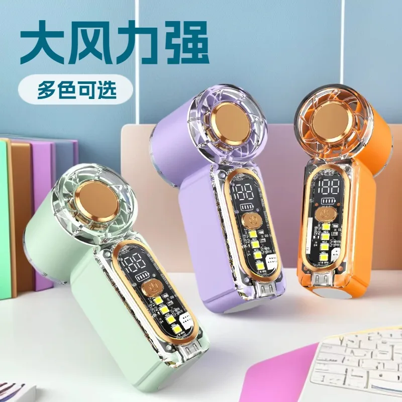 High speed X699 mini handheld small fan usb charging pocket X688 high wind portable gift