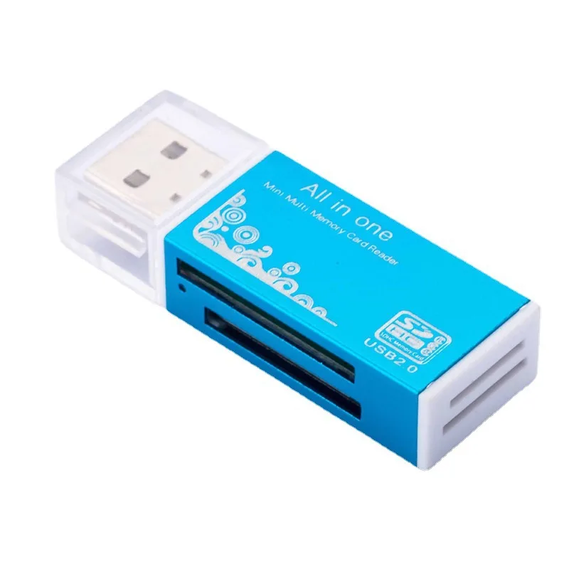 Card reader three-in-one multi-function SDTFMSM2 memory card camera flash card reading