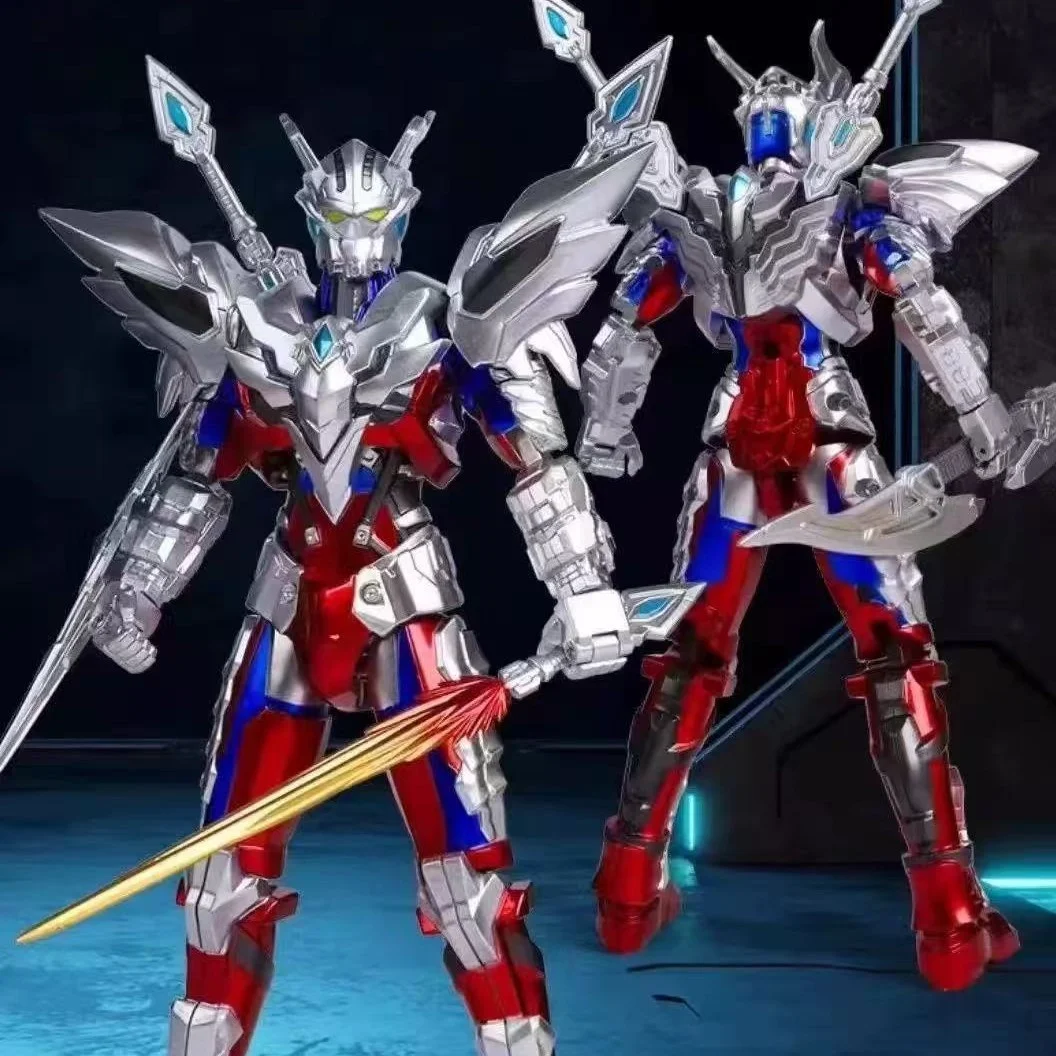 Gold shining Zero movable boy deformation enlarged doll model multi-jointed movable ultimate mecha toy