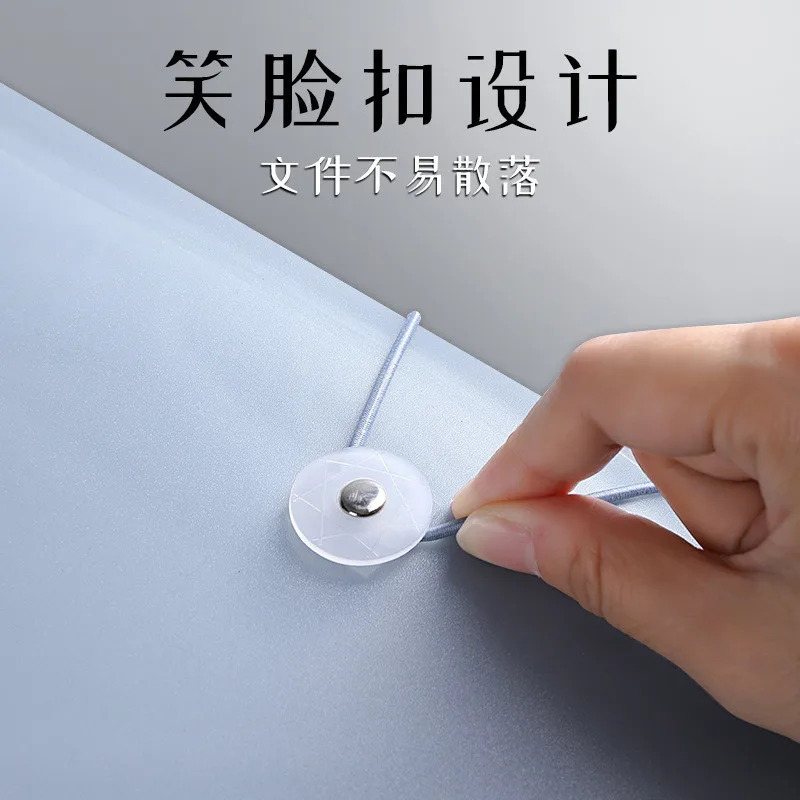 A4 information book folder transparent insert test paper storage bag 100/60 page file folder multi-function paper 3