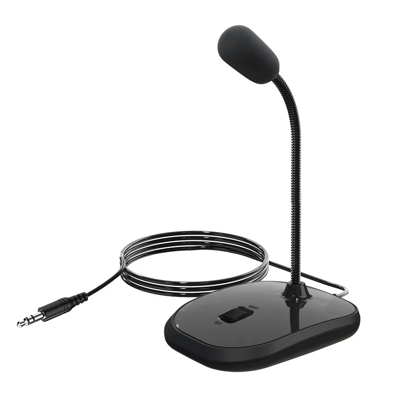 USB computer microphone desktop notebook with game voice karaoke microphone recording live broadcast desktop wired capacitor 6