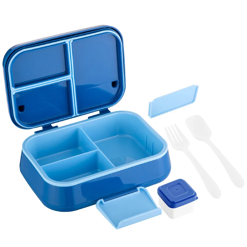 Student Fruit Salad Box Children's Compartment Sandwich Lunch Box Adult Lunch Box 6