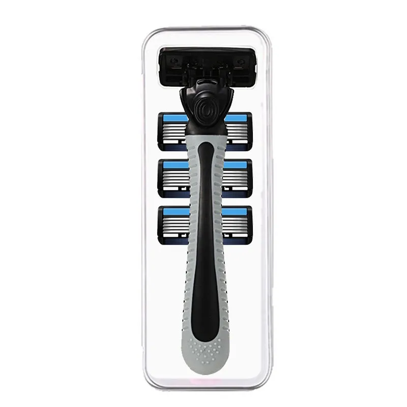 6-layer blade razor manual men's beard razor old-fashioned razor razor disposable razor 5