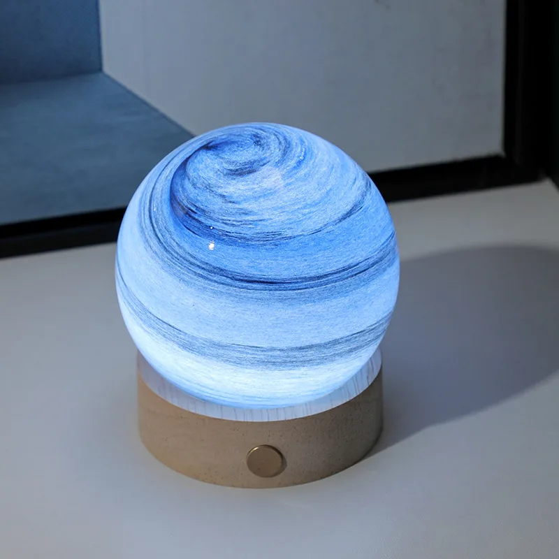 Starry Sky Lamp Moon Night Lamp Creative Planet Desk Lamp Sunset Lamp Ambient Lamp Desktop Ornament Birthday Gift 3