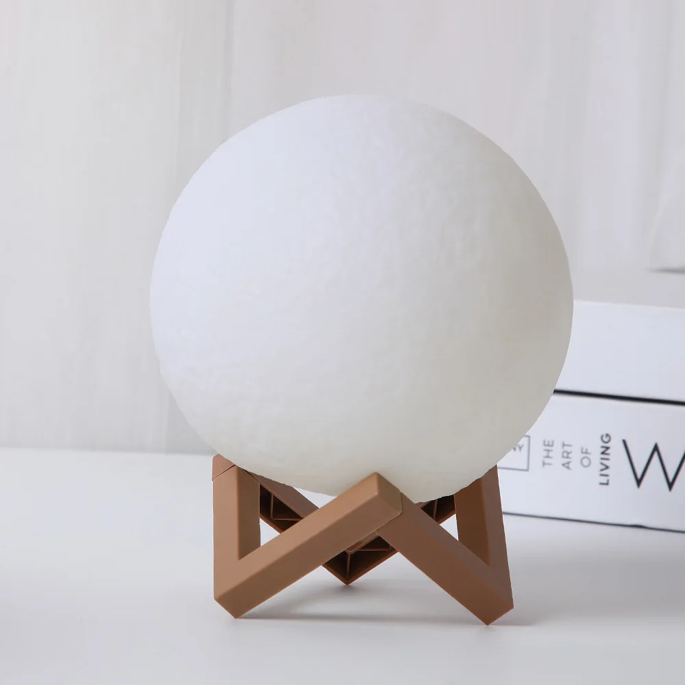 Creative diy vinyl moon lamp bedside atmosphere moon lamp carpet night light moon night light 3