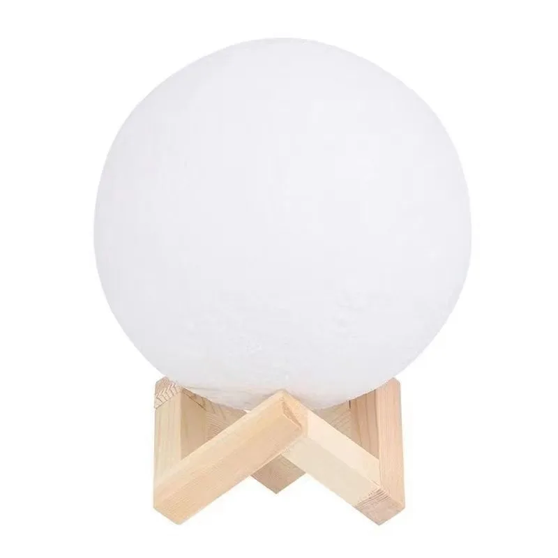 Creative diy vinyl moon lamp bedside atmosphere moon lamp carpet night light moon night light 6