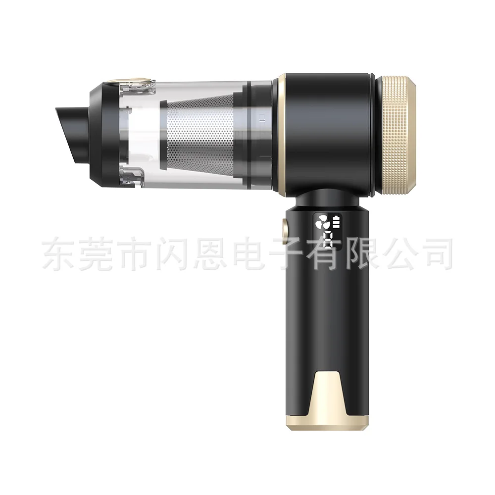 Car vacuum cleaner handheld brushless high-power dust removal inflatable all-in-one large suction dual-purpose car dust blower 5