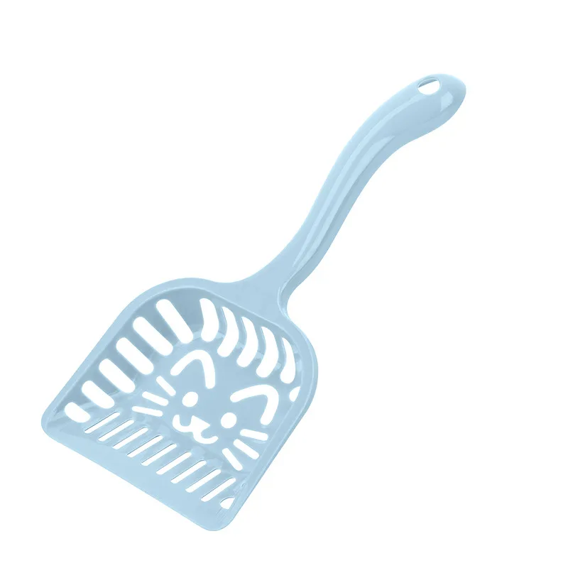 Long handle plastic cat litter pet feces cleaning tool shovel cat food dog food fine hole pet shovel 6
