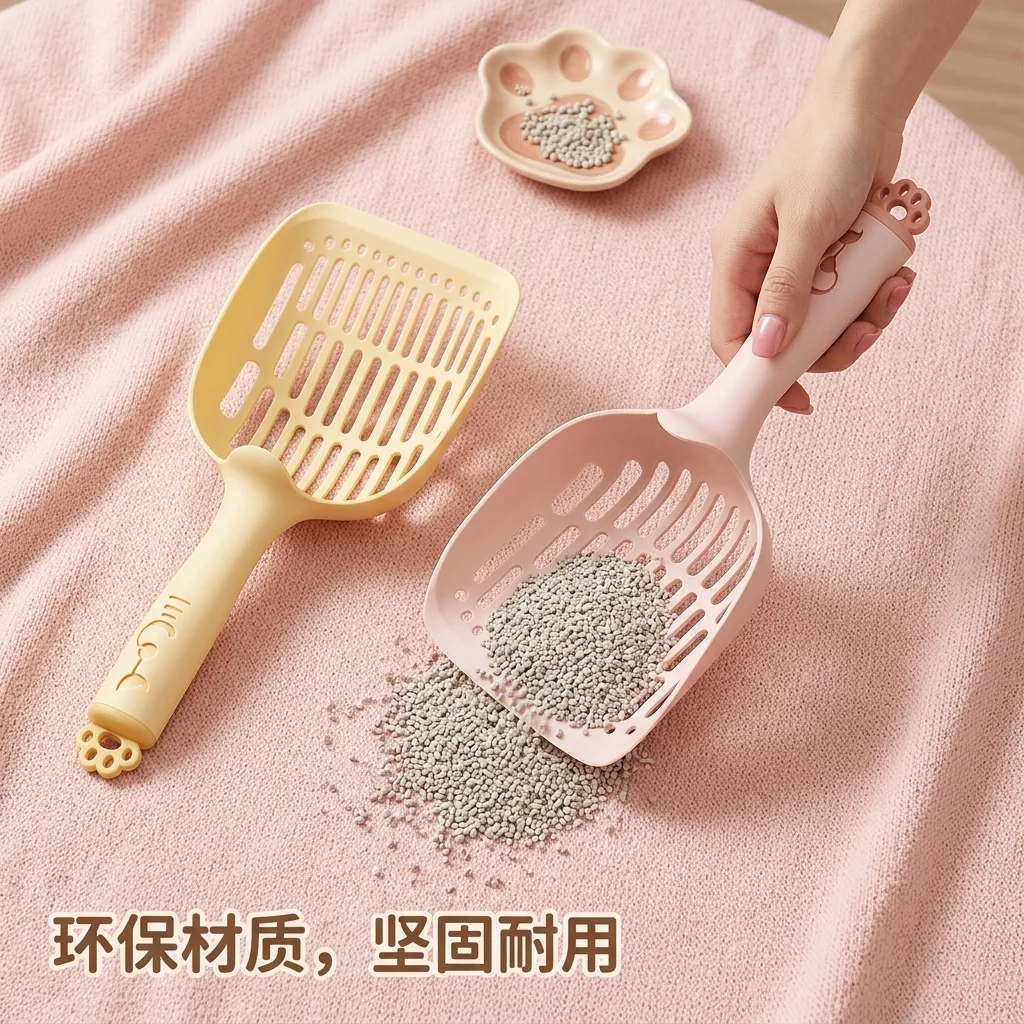Household cat litter shovel large size PP material pet cat dog toilet cleaning shovel artifact supplies 2