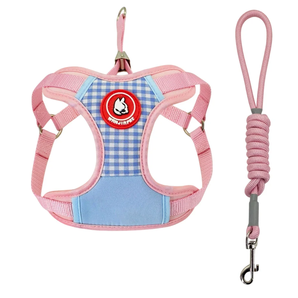 Dog outdoor harness Bichon Teddy Pomeranian small puppy leash puppy walking rope dog chain 5