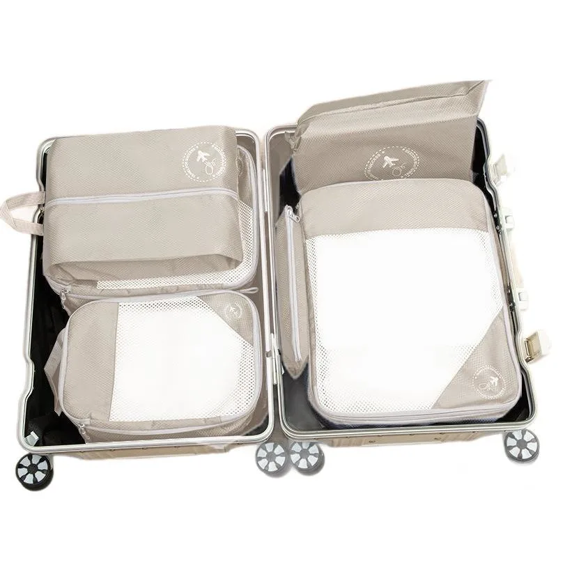 Travel Compression Storage Bag Three-piece Set Luggage Organizer Bag Large Capacity Portable Waterproof Clothes Storage Bag 5