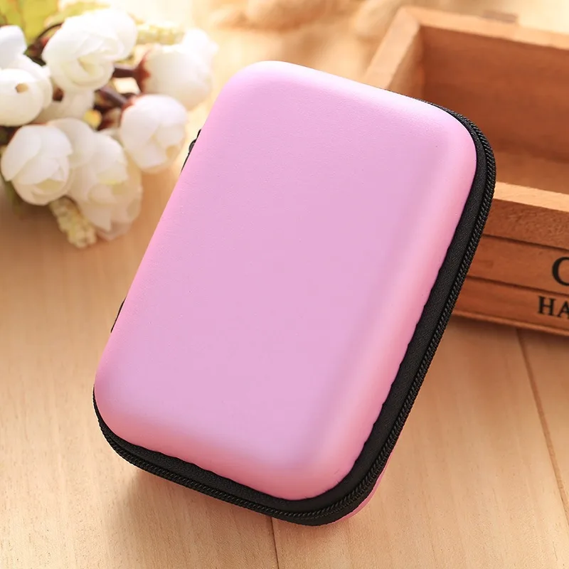 Headphone Storage Bag Data Cable Storage Box Charger Box Size Mini Portable Bag Digital Organizing Protective Cover 6