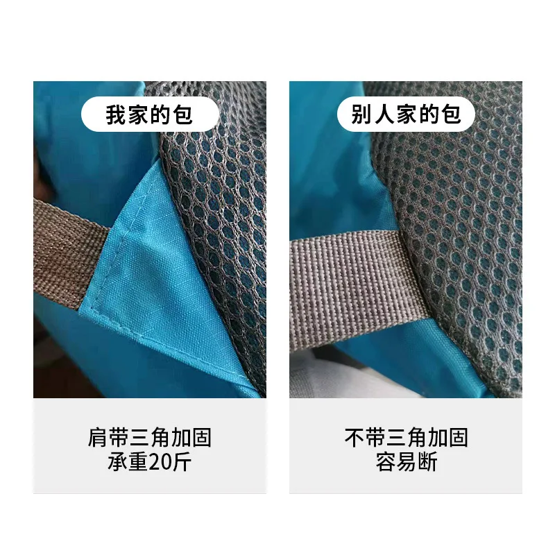 Customizable folding backpack sports lululemon bag outdoor backpack men's backpack travel niche school bag 3