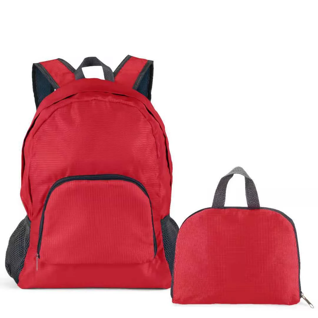 Customizable folding backpack sports lululemon bag outdoor backpack men's backpack travel niche school bag 5