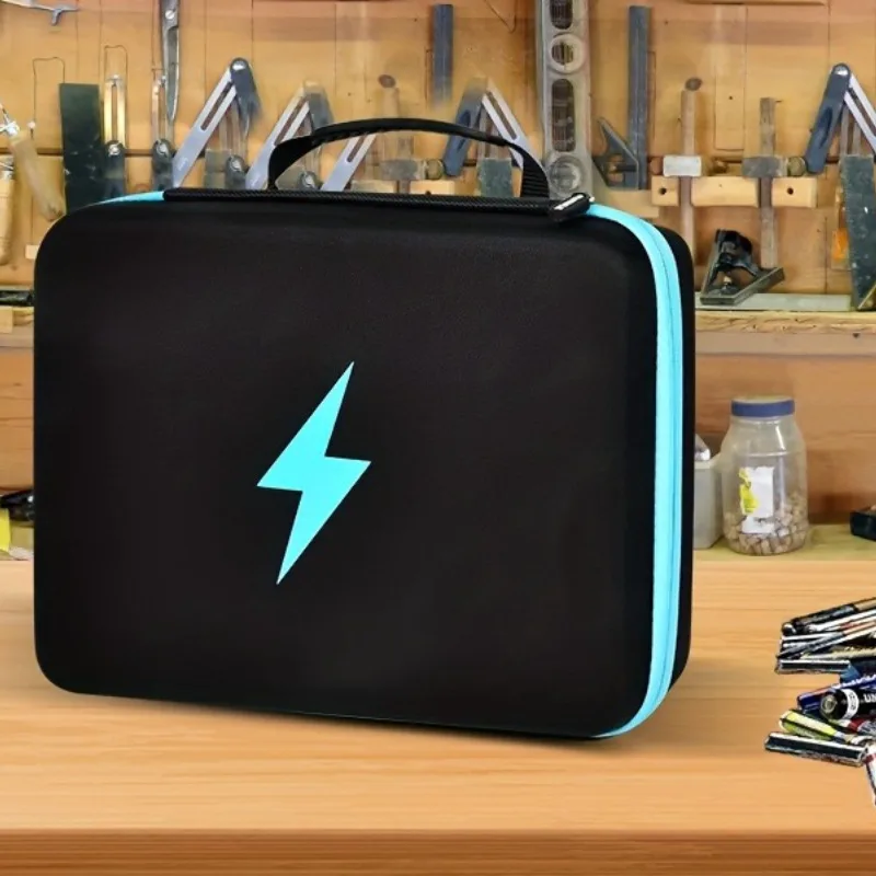 Cross-border new multi-functional EVA battery storage bag portable battery storage box large capacity EVA storage bag